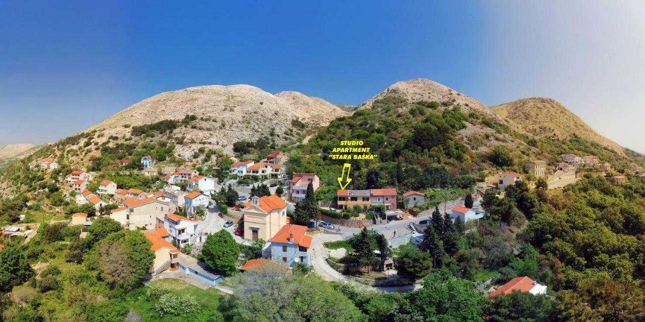 Studio Apartman Stara Baška Exteriér fotografie